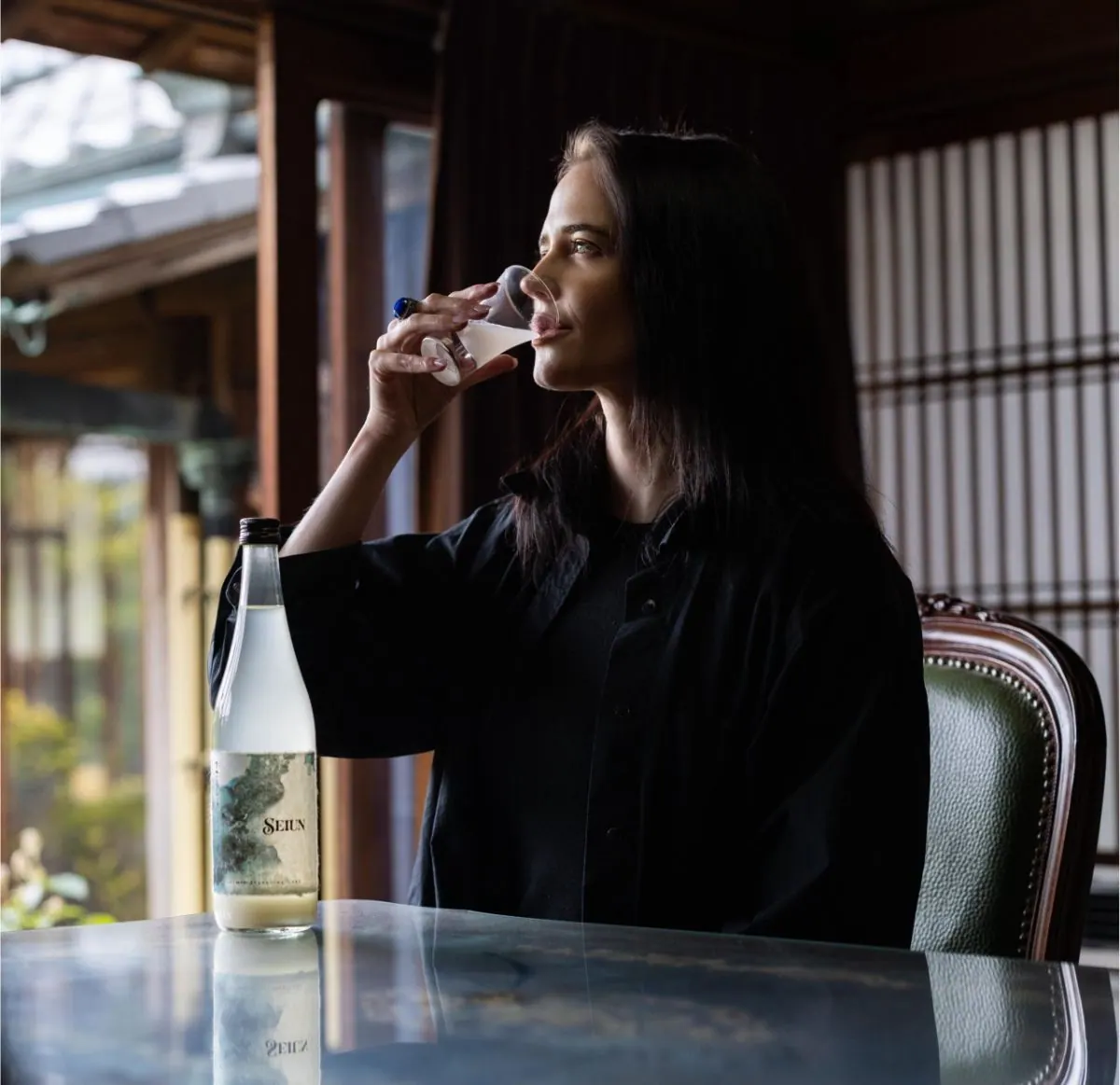 Eva Green, medeoprichter van The Green Wolf, het sakéhuis achter Seiun
